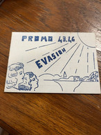 St Brieuc * PROMO école 1943/1946 " Evasion " * Doc Ancien Illustré * E.N. * école Normale * Noms Des élèves - Saint-Brieuc