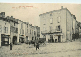 Cordes * La Place De La Bouteillerie * Coiffeur * Pharmacie * Attelage - Cordes