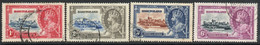 Basutoland 1935 Silver Jubilee Set Of 4, Used, SG 11/14 (BA) - 1933-1964 Crown Colony