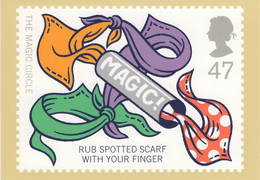 Great Britain 2005 PHQ Card Sc 2275 47p Spotted Scarf Magic Tricks - Tarjetas PHQ