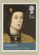 Great Britain 2008 PHQ Card Sc 2552 54p Edward IV - PHQ Cards