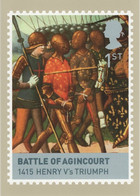 Great Britain 2008 PHQ Card Sc 2555b 1st Battle Of Agincourt - PHQ Karten