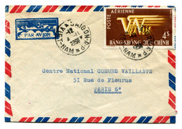 Delcampe - RC 24550 VIETNAM LETTRE PAR AVION DE SAIGON POUR LA FRANCE - Vietnam
