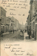 Delcampe - Carmaux * La Rue De La Gare * Coiffeur - Carmaux