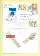 TIMBRES - BRIEFMARKEN - FRANCOBOLLI - SELLOS - STAMPS - LETTRE RECOMMANDÉ - PORTUGAL - TIMBRES NAVEGATEURS ET MAISONS - Cartas & Documentos