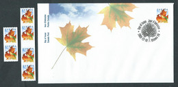 Canada # 2008-2008i Pair + Gutter Strip Of 4 MNH + FDC - Definitives 2003-2004 Coils - 2001-2010