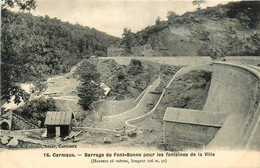 Carmaux * Le Barrage De Font Bonne Pour Les Fontaines De La Ville * Travaux Chantier - Carmaux