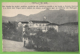 Castelo De Vide - Um Trecho Do Jardim Público - Coreto - Escola Central - Asilo Dos Cegos. Portalegre. Portugal. - Portalegre