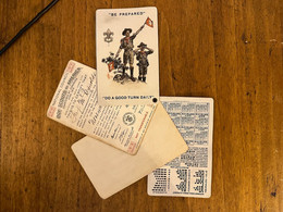 Scoutisme * RARE Carte De Membre Scouts Mr REYNOLDS 1917 Usa * Boy Scout Jamborée * Doc Ancien Illustré - Padvinderij