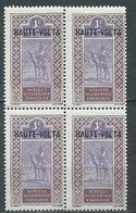 Haute Volta - - Yvert N° 1 **   Bloc De 4   -  Aab 29832 - Unused Stamps