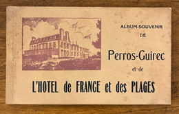 Perros Guirec * L'Hôtel De France & Des Plages * Carnet Ancien Complet De 12 CPA * - Perros-Guirec