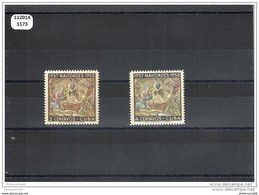 1957 - YT N° 468/469 NEUF SANS CHARNIERE ** (MNH) GOMME D'ORIGINE LUXE - Nuevos