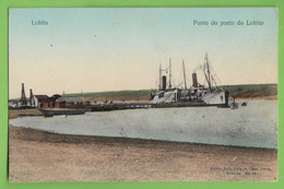Lobito - Ponte Do Porto - Barco - Navio - Paquete - Cargo - Paquebot - Ship - Boat - Portugal - Angola - Angola