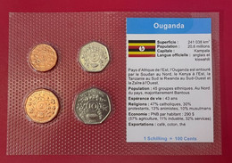 Belle Série De Monnaie De 1 Schilling à 10 Schilling 1987, Ouganda - Oeganda