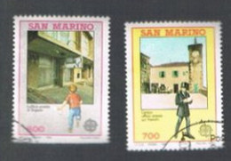 SAN MARINO - UN  1273.1274 - 1990 EUROPA   (COMPLET SET OF 2)   - USED° - Usados