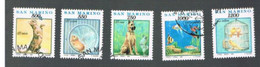 SAN MARINO - UN  1323.1327 - 1991 COSE, GESTI, AFFETTI DI  OGNI GIORNO      (COMPLET SET OF 5 )   - USED° - Used Stamps