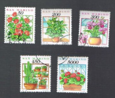 SAN MARINO - UN  1338.1342 - 1992 COSE, GESTI, AFFETTI DI OGNI GIORNI    (COMPLET SET OF 5)   - USED° - Used Stamps