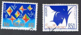 SAN MARINO - UN  1372.1373 - 1993 EUROPA: ARTE     (COMPLET SET OF 2)   - USED° - Used Stamps