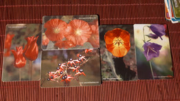 Flowers 5 Phonecards Used - Türkei