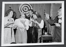 Fasching 1957/ Gruppenbild Evt Schweiz/ Fotokarte - Carnaval