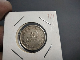 ANGOLA 20 CENTAVOS 1921 Km#64 (G#31-121) - Angola