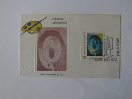 ARGENTINA POSTAL CARD PICTURE 1977 - Usados