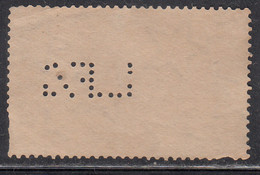 Perfin / Perfins  On 1a British India Used 1931 Inauguration - Perforés