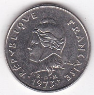 Nouvelle-Calédonie. 10 Francs 1973. En Nickel - New Caledonia