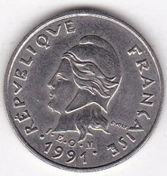 Nouvelle-Calédonie. 10 Francs 1991 . En Nickel - New Caledonia