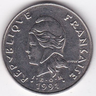 Nouvelle-Calédonie . 50 Francs 1991. En Nickel - New Caledonia