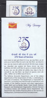 Tab + My Stamp MNH 2022 India, 275 Years Of  Defence Account Dept., - Unused Stamps
