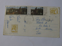 ARGENTINA POSTCARD TO ITALY 1971 - Usados