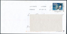 France-IDTimbres - Fédération Colombophile Française - YT IDT 7 Sur Lettre Du 07-03-2013 - Brieven En Documenten