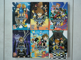 Kingdom Hearts 2 II Mangas Volume 1 à 6 VF Pika Edition Collection Lot 6 Mangas - Lots De Plusieurs Livres