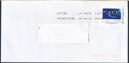 France-IDTimbres - E.LCL Banque Et Assurances - YT IDT 7 Sur Lettre Du 07-12-2010 - Cartas & Documentos