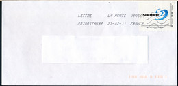 France-IDTimbres - Société SODERN - YT IDT 7 Sur Carte Du 23-02-2011 - Storia Postale