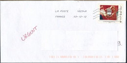 France-IDTimbres - Ecrin Avec Bague - YT IDT 7 Sur Lettre Du 03-12-2012 - Cartas & Documentos