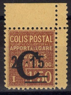 COLIS POSTAUX N° 110 Neuf* Avec Charnière Légère. Bas Prix, à Saisir. - Neufs