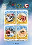 2016 SIERRA LEONE MNH  ZIKA VIRUS  |  Yvert&Tellier Code: 5797-5800  |  Michel Code: 7008-7011  |  Scott Code: 3645 - Sierra Leone (1961-...)