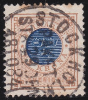 Sweden   .    Y&T   .      26       .     O   .     Cancelled - Used Stamps