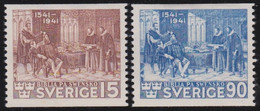 Sweden   .    Y&T   .       287/288        .     *     .     Mint-hinged - Nuovi