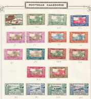 Nouvelle Calédonie Lot 44 TP Séries Paysages Oblit N* Non Collés - Used Stamps