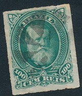 Stamp Brazil 1878 100 Reis | CEM Reis - Gebraucht