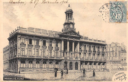 CAMBRAI-59-Nord-Carte Dessinée-Dessin à La Plume Illustrateur A. Goulon-Hôtel De Ville - Cambrai