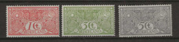 1906 MH/* Nederland NVPH 84-86 Very Lightly Mounted - Ungebraucht