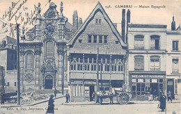 CAMBRAI-59-Nord-Maison Espagnole- Magasin Ad. Dienne Graines-Semences-Brosserie- Edition Du Day, Journaux Cambrai - Cambrai