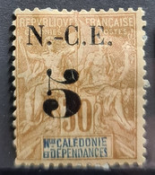 Delcampe - NOUVELLE CALÉDONIE 1902 - MLH - YT 65 - Unused Stamps