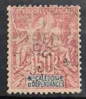 NOUVELLE CALÉDONIE 1892 - Canceled - YT 51 - Usati