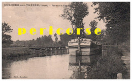 Delcampe - 45  Ouzouer Sur Thézée  Péniche Sur Le Canal - Ouzouer Sur Loire