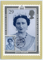 PHQ : HM THE QUEEN MOTHER'S 90th BIRTHDAY, QUEEN ELIZABETH, 1990 :  FDI, LONDON, WESTMINSTER (10 X 15cms Approx.) - Carte PHQ